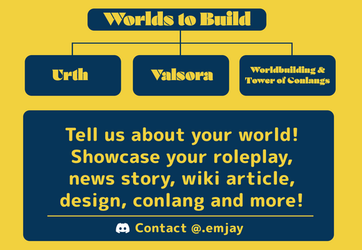 Worlds to Build